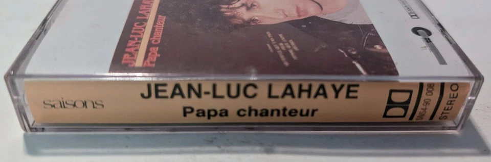 Jean-Luc Lahaye - Papa Chanteur (1986) - Canada - Cassette VG+ (Tested) - Image 2 of 4