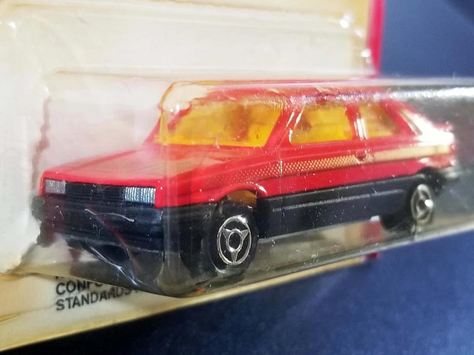 Majorette Renault 11 Encore / #275 / Rojo y Negro / Hecho en Francia Foto 4 de 4