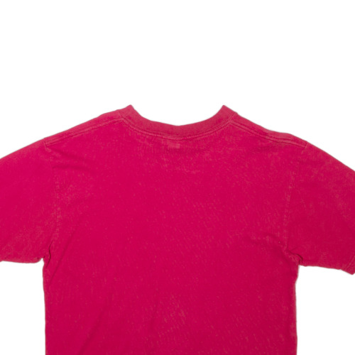 CHAMPION Crop Mens T-Shirt Pink L - Picture 4 of 6