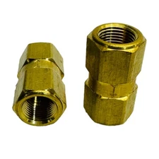 (LOT OF 2) IN-LINE CHECK VALVE 1/2"  KARCHER POWER WASHER