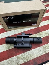 NEW Tactical LED Green Laser Light Combo