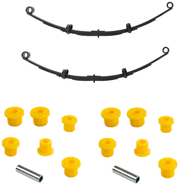 ARB OME Rear Leaf Springs Pair w/ Bushing Kit - 2'' Lift For 87-96 Jeep Wrangler