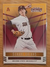 2015 CONTENDERS DRAFT PICKS SCHOOL COLORS BRETT LILEK #24 MIAMI MARLINS
