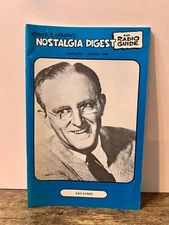 NOSTALGIA DIGEST and RADIO GUIDE MAGAZINE Kay Kyser February-March 1988