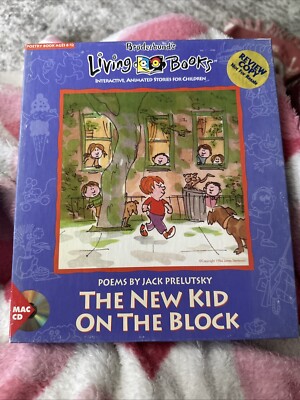 The New Kid On The Block Living Books REVIEW COPY BIG BOX MAC