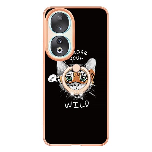 Funda trasera de silicona con patrón pintado de anillo para Huawei Honor 90 X8 - Imagen 17 de 18