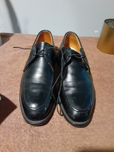 Allen Edmonds Herren Slayton Leder Schuhe schwarz Schnürschuhe 8D elegant Freizeit formell - Bild 3 von 8