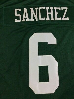 New York Jets Mark Sanchez #6 Football-NFL Reebok Jersey SizeXL | eBay