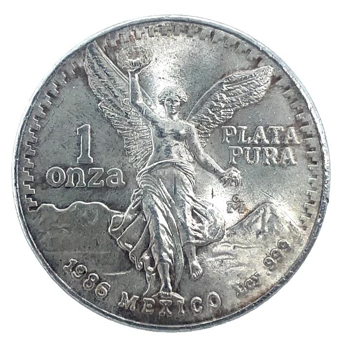 1986年 メキシコ リベルタッド銀貨 PCGS MS67 1オンス　高鑑定 1986 Silver Mexican Coins for sale | eBay