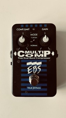 EBS Multi Comp Dual True Band Analog Kompressor Effektpedal Bass Ausrüstung