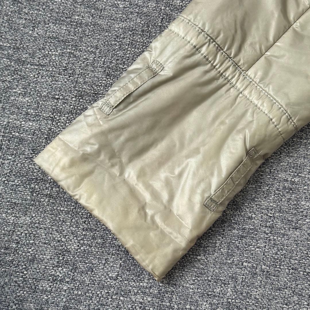 Burberry London Padded Coat Beige Nylon With Nova Check Pattern Size 40 Women thumbnail 6