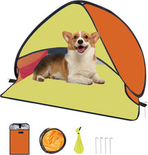 Beach Tent for Dog Pet Shade Pop up Portable Mini Head Sun Shelters Canopy for C