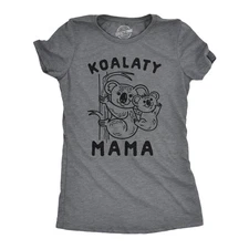 Womens Koalaty Mama T Shirt Cute Koala Mothers Day Novelty Tee