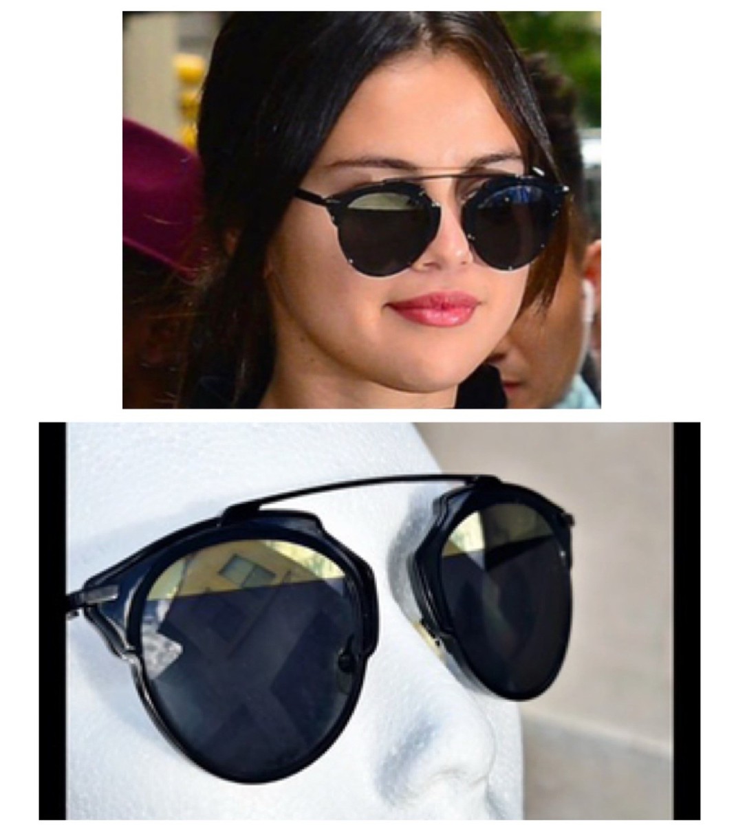 Christian Dior Sunglasses Boy T1 So Real Brow Bar Black Split