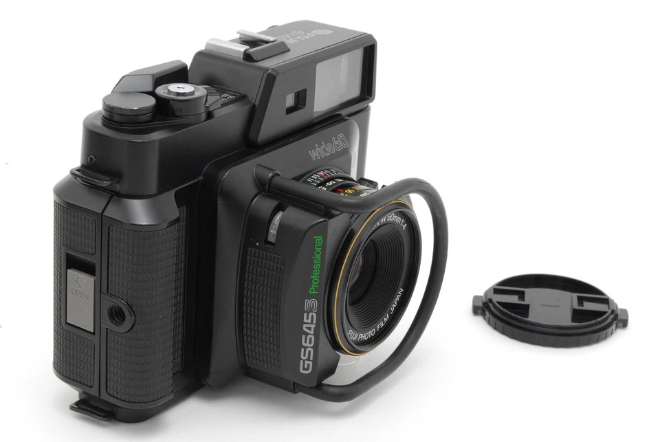 🎦Метр работает [КАК НОВЫЙ с капюшоном и ремнем] FUJI Fujifilm GS645S Pro ширина 60 из ЯПОНИИ - Изображение 4 из 4