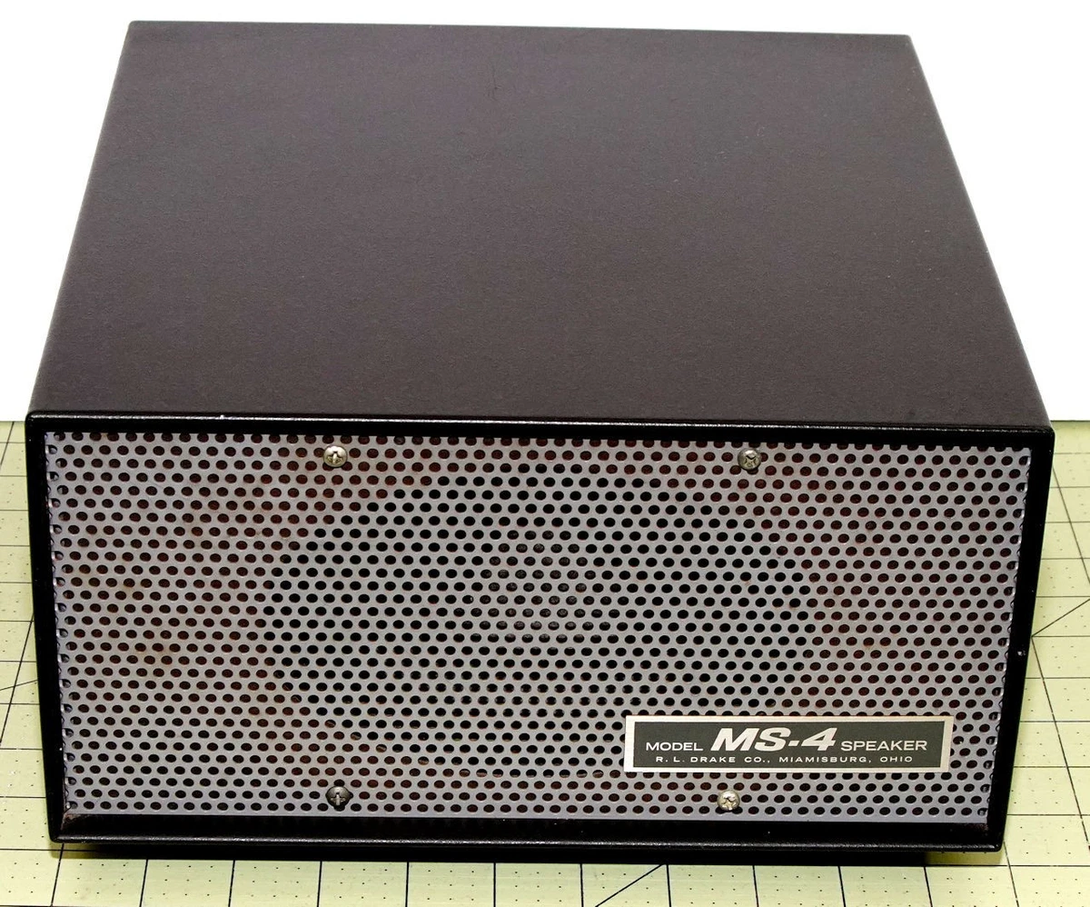 Haut-parleur radio amateur Drake MS-4 vendu en l'état