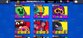 42K TROPHY/ 20Max Brawler/15Hyper/ 88/100 Brawler/3Mithic/2Leg/51 Epic.