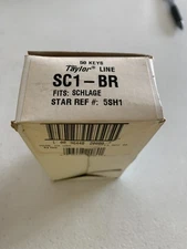 ILCO Schlage SC1 Brass Key Blanks, 50 Pack