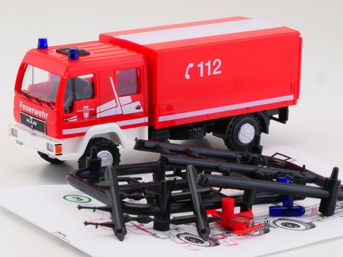 Rietze 61191 MAN Dekon P Feuerwehr Böblingen 1:87 wie NEU! OVP SG 1705-01-50 - Bild 3 von 4