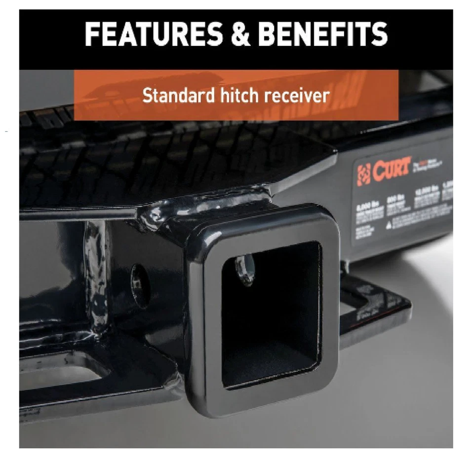 CURT CLASS 3 TRAILER HITCH 13024 FOR 1987-1991 TOYOTA 4 RUNNER - Imagem 3 de 4