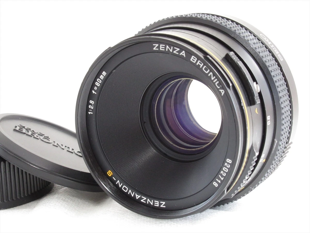 美品】Bronica Zenzanon-S 80mm f/2.8 レンズ Bronica f/2.8 Camera
