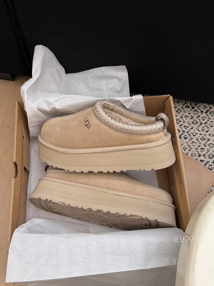 Zapatos de mujer Tazz U GiGi felpa forro de lana zapatos plataforma zapatillas invierno cálido🔎 Foto 3 de 4