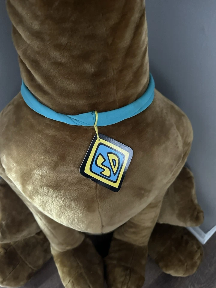 Vintage Scooby Doo Stuffed Velvet Plush Sitting 48 Very Rare ToyFactory - Image 2 of 4