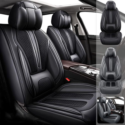 #ad #ad For Honda Toyota Faux Leather Car Seat Covers Frontamp;Rear Cushion Pad 2 5 Seats $129.65