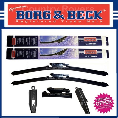 RENAULT KOLEOS WIPER BLADES 2008 to 2016 BORG & BECK QUALITY BRAND SIZES 24'' 19''
