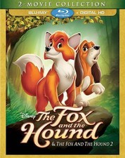 THE FOX AND THE HOUND/THE FOX AND THE HOUND II NEW BLU-RAY DISC