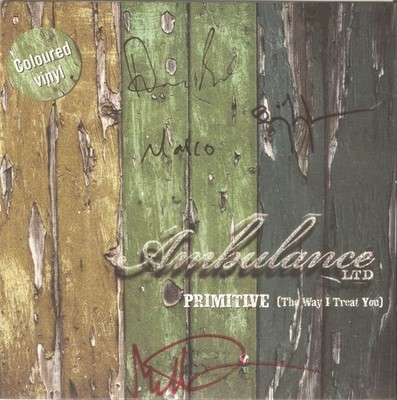Ambulance LTD - Primitive (The Way I Treat You) (7'', Single, Gre) 2005 (NM or M-