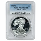 1987S American Silver Eagle $1 PCGS PR 69 DCAM