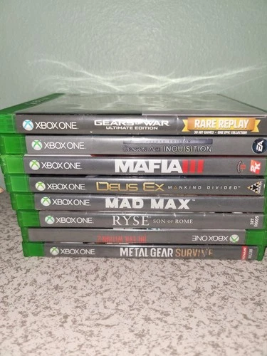 Xbox One Action & RPG Game Lot – Gears, Rare Replay, Dragon Age + MORE (9 Games)