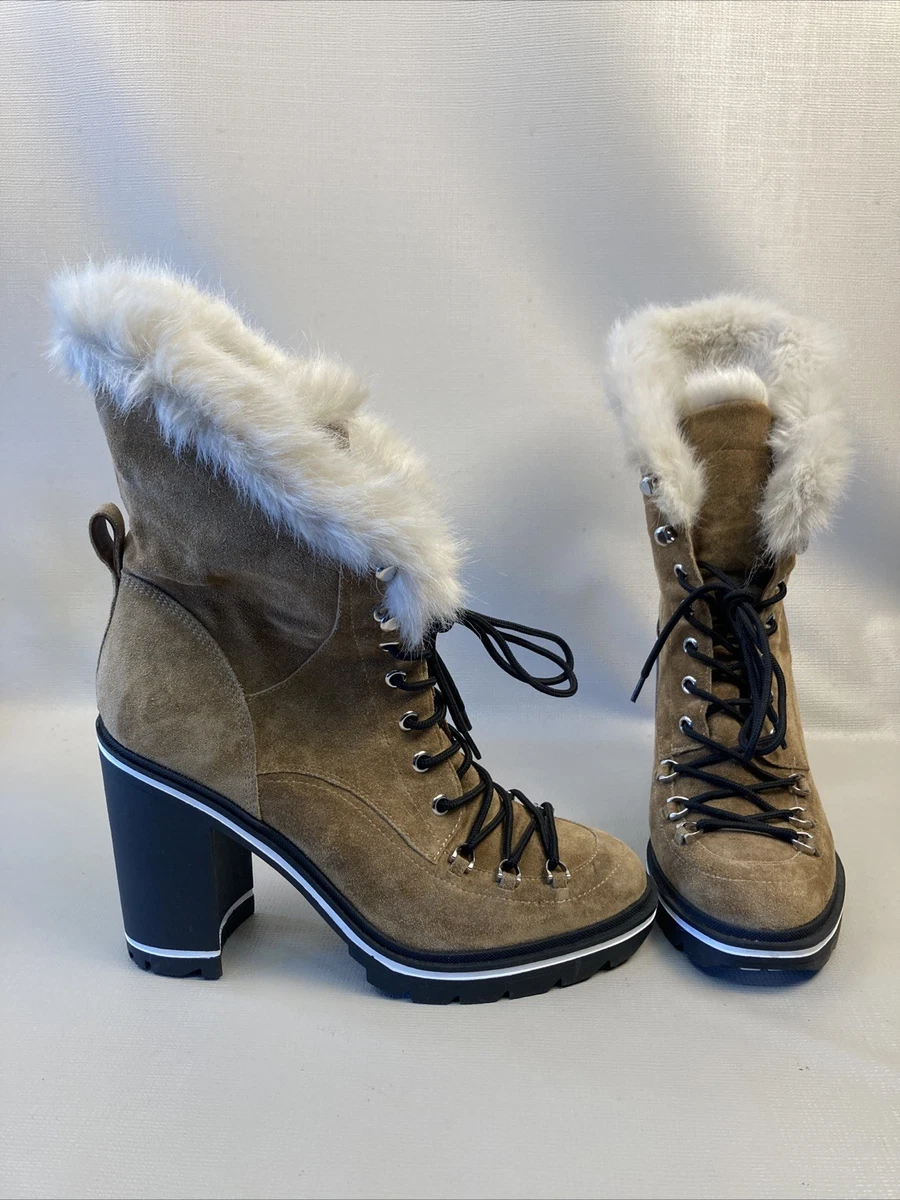 Bottes Cuissardes En Daim Noir Sigerson Morrison Taille US 5.5 - Occasion