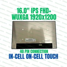 NV160WUM-K00 V8.1 1920X1200 IPS Display Panel Matrix LCD Screen