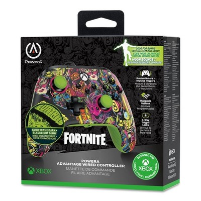 PowerA Controller Advantage Wired Fortnite Xbox  X|S *ohne DLC Code!* NEU OVP