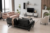 Modernes WohnmöBel-Set: Tv-Lowboard Und Couchtisch In Hellgrau