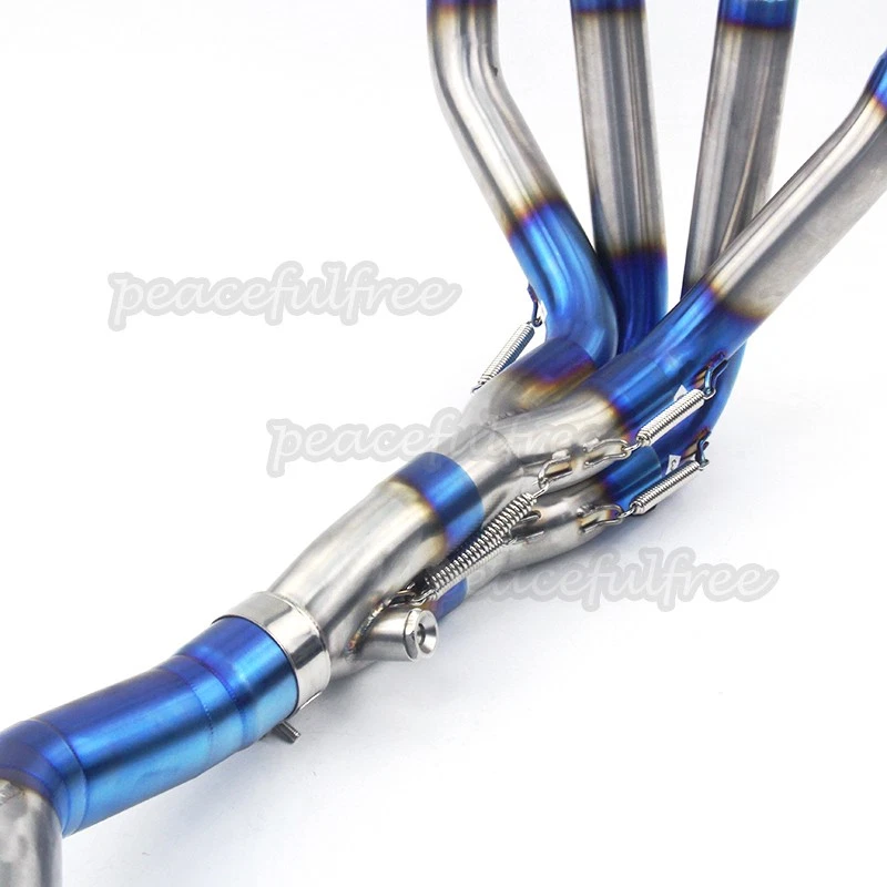 For Kawasaki Z900 2017-2025 Exhaust Header Front Pipe Slip On 51mm Full System - Image 3 of 4