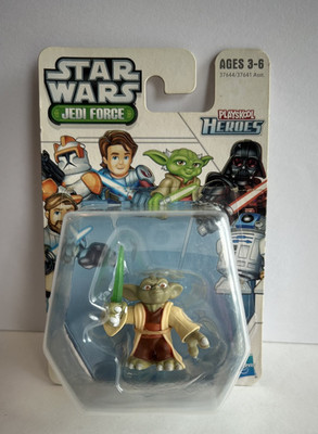 Star Wars Jedi Force Yoda Playskool Heroes ~ 2011 Hasbro ~ New!