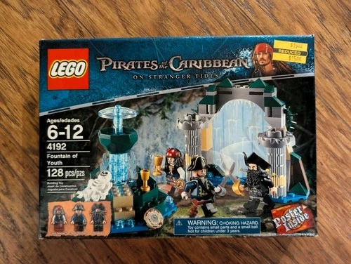 New Lego #4192 Pirates Of The Caribbean: Fountain Of Youth-2011-Retired SEALED