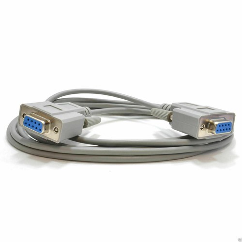 Serial RS232 Null Modem Cable DB9 Female to DB9F Lead - Afbeelding 10 van 12