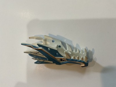 Lego Part 93070pb01 Dragon Head Ninjago Jaw Upper 2521 Lightning