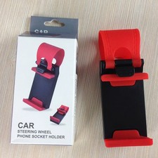 3 Pcs Car Steering Holder Lenkrad -Mobiltelefonhalter Autotelefonhalter