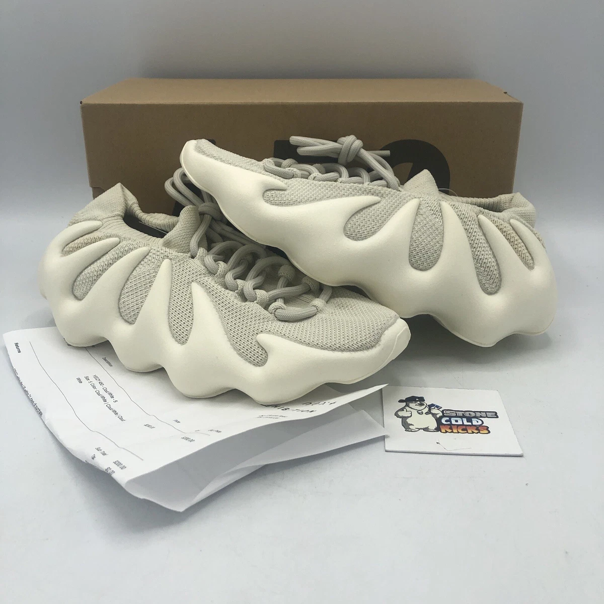 Adidas Yeezy 450 Cloud White H68038 Size 5 Bone 350 500 700