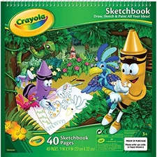 Crayola Marker & Watercolor Pad 10"X8"-40 Pages