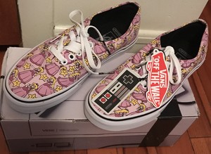 vans nintendo peach