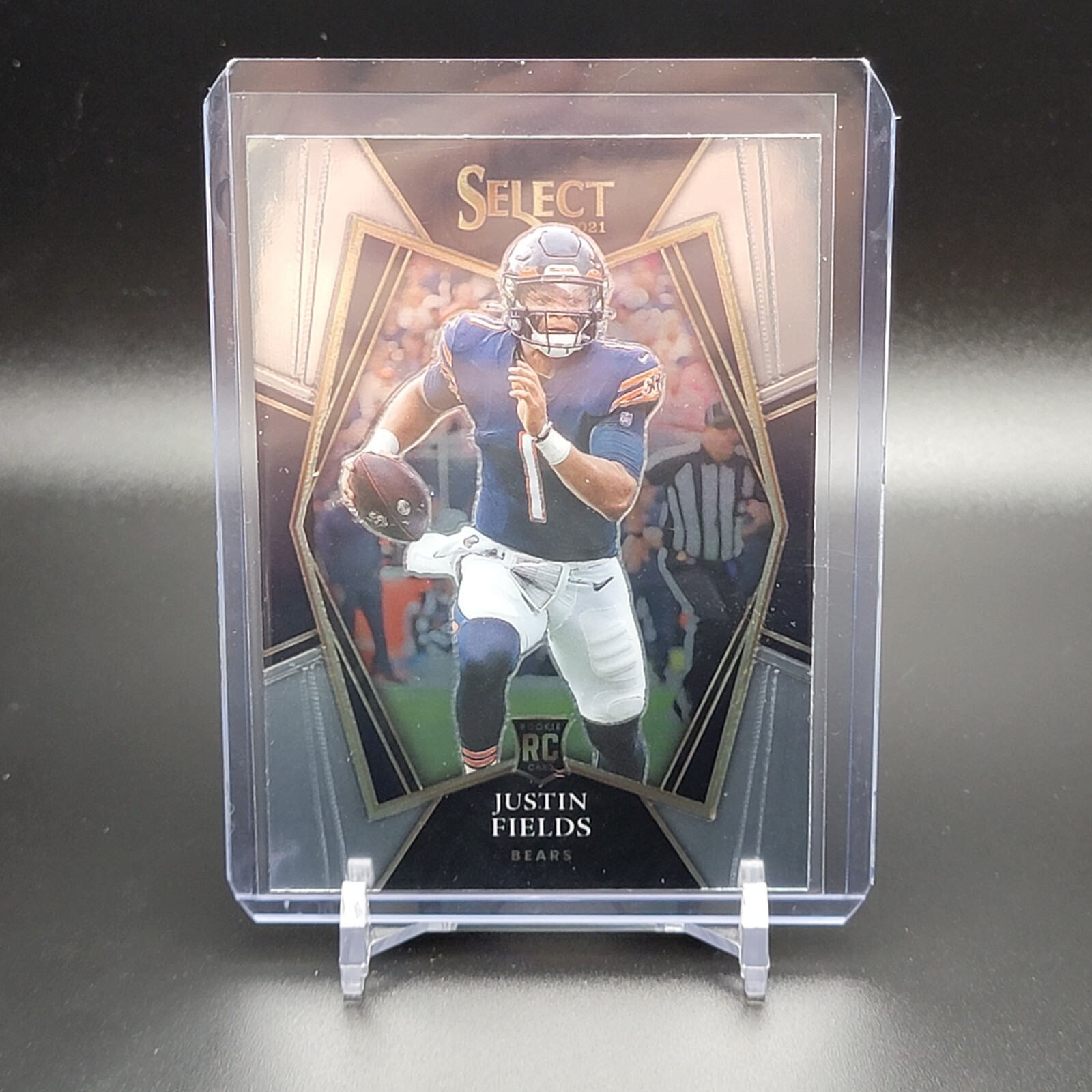 2021 Select JUSTIN FIELDS #150 PREMIER Level Base SP Rookie RC Chicago Bears