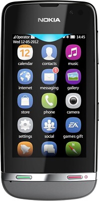Nokia Asha 311 Handy (entsperrt) - Grau