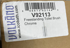 Ico V92113 Bath Freestanding Toilet Brush,Chrome