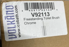 ICO V92113 Bath Freestanding Toilet Brush,Chrome